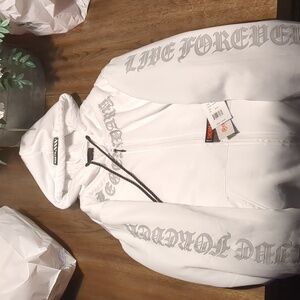 COPY - Sherpa lined Graphic zip up hoodie